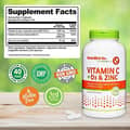 Nutribiotic, Vitamin C + D3 & Zinc, 1,500 mg C, 5,000 IU D3, 40 mg Zinc, 250 Capsules харагдац 2