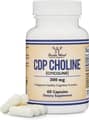 Nutricost, CDP Choline Citicoline, 300 mg, 60 Vegetarian Capsules харагдац 5