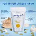 Triple Strength Omega-3 Fish Oil 4,200 MG Per Serving 1,200 MG EPA + 900 MG DHA Lemon Flavor Burpless 240 Softgels харагдац 2