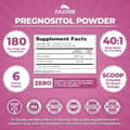 Pregnositol Myo-Inositol & D-Chiro Inositol Powder, 183 Servings, 13.8 Oz (392 G), 6 Month Supply, Optimal 40:1 Blend харагдац 2