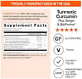 Made With Organic Turmeric Curcumin Plus Organic Ginger & Bioperine 2250 MG Of Organic Turmeric Curcumin 500 MG Of Curcuminoids To Support Heart Health & Promote Strong Joints 180 Vegan Capsules Dietary Supplement харагдац 2