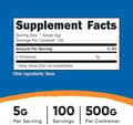 L-Glutamine 5g Per Serving 100 Servings 500g Powder Unflavored харагдац 2