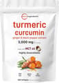 Turmeric Curcumin Ginger & Black Pepper Extract Made With Mct Oil Highly Bioavailable 300 Softgels Dietary Supplement харагдац 1