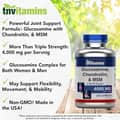 Glucosamine Chondroitin & Msm Joint Support Supplement 4000 MG Per Serving 240 Capsules харагдац 3