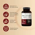 Naturebell, Zinc, Quercetin, Vitamin C & D3, 7-in-1 Formula, Quercetin 1,000 mg, D3 5,000 IU, 240 Capsules харагдац 3