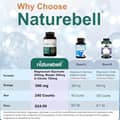 Naturebell, Triple Complex Magnesium Glycinate, Citrate & Malate, 300 mg Elemental, 240 Capsules харагдац 3