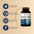 Antarctic Krill Oil 2,000 MG Per Serving High Concentration Omega-3 Double Strength EPA / DHA With Astaxanthin 240 Softgels харагдац 4