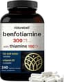 Naturebell, Benfotiamine with Thiamine, 300 mg Benfotiamine & 100 mg Thiamine, 240 Veggie Capsules харагдац 1