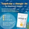 Triple Strength Omega-3 Fish Oil 4,200 MG Per Serving 1,200 MG EPA + 900 MG DHA Lemon Flavor Burpless 240 Softgels харагдац 3