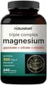 Naturebell, Triple Complex Magnesium Glycinate, Citrate & Malate, 300 mg Elemental, 240 Capsules харагдац 6