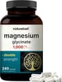 Naturebell, Magnesium Glycinate, 1,000 mg, 240 Capsules харагдац 1