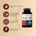 Antarctic Krill Oil 1,000 MG Per Serving High Concentration Omega-3 Extra Strength EPA / DHA With Astaxanthin 240 Softgels харагдац 4