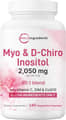 Micro Ingredients, Myo & D-Chiro Inositol with Vitamin C, DIM & CoQ10, 2,050 mg, 240 Veggie Capsules харагдац 1