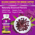 Beworths, Elderberry Sea Moss Gummies with Vitamin C, D3 & Zinc, 1,000 mg Elderberry, 60 Gummies харагдац 3