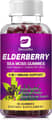 Beworths, Elderberry Sea Moss Gummies with Vitamin C, D3 & Zinc, 1,000 mg Elderberry, 60 Gummies харагдац 1