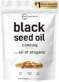 Black Seed Oil 3,000 MG Per Serving With Oil Of Oregano 240 Softgels Dietary Supplement харагдац 2