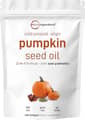 Micro Ingredients, Cold Pressed Virgin Pumpkin Seed Oil & Saw Palmetto, 3,000 mg, 300 Softgels харагдац 3