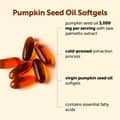 Micro Ingredients, Cold Pressed Virgin Pumpkin Seed Oil & Saw Palmetto, 3,000 mg, 300 Softgels харагдац 7