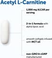Micro Ingredients, Acetyl L-Carnitine ALCAR with Alpha Lipoic Acid, 1,000 mg, 240 Softgels харагдац 2