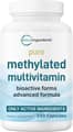 Micro Ingredients pure methylated multivitamin bioactive forms advanced formula 240 Capsules харагдац 1