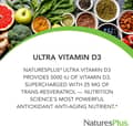 NaturesPlus VITAMIN D3 with Resveratrol Extended Release Tablets 90 Extended Release Tablets, 5000 IU харагдац 3