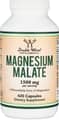 Double Wood Supplements, Magnesium Malate, 1,500 mg Per Serving, 420 Capsules харагдац 4