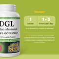 Natural Factors DGL Deglycyrrhizinated Licorice Root Extract Chewable Tablets 180 Chewable Tablets харагдац 3