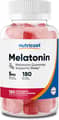 Nutricost Melatonin Gummies Strawberry Flavored Gummies 5mg, 180 Count харагдац 1