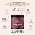 TRIBE ORGANICS Ashwagandha KSM-66 Organic Extract 600mg 120 Capsules 600mg 120 Capsules харагдац 2