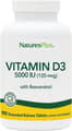 NaturesPlus VITAMIN D3 with Resveratrol Extended Release Tablets 90 Extended Release Tablets, 5000 IU харагдац 1