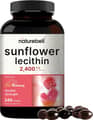 Naturebell Sunflower Lecithin 2,400mg, 240 Softgels 2,400mg 240 Softgels харагдац 1