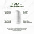 DEAL SUPPLEMENT Stabilized R-Alpha Lipoic Acid with Benfotiamine 600 mg R-alpha lipoic acid + 300 mg benfotiamine per serving 120 vegetarian capsules харагдац 6
