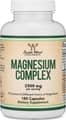 Double Wood Supplements Magnesium Complex Supplement 180 Capsules 426mg Elemental Magnesium Provided by 2,300mg of Eight Different Forms of Magnesium 180 Capsules харагдац 1