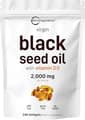 Micro Ingredients, Black Seed Oil & Vitamin D3, 2,000 mg, 240 Softgels харагдац 2