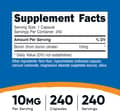 Nutricost, Boron From Boron Citrate, 10 mg, 240 Capsules харагдац 2