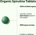 Micro Ingredients Organic Spirulina Tablets 3,000 mg 720 Tablets харагдац 3