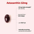 Astaxanthin From Microalgae Triple Strength 12 MG 120 Softgels харагдац 9