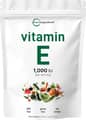 Micro Ingredients, Vitamin E, 1,000 IU, 240 Softgels харагдац 1