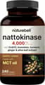 NatureBell Nattokinase with CoQ10, Bromelain, Turmeric, Ginger and Olive Leaf Extract 4,000 FU 240 Softgels харагдац 1