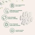 Calcium 1,200 MG Per Serving With Vitamin D3+k2 & Boron 300 Tablets харагдац 14