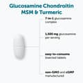 Micro Ingredients, Glucosamine Chondroitin MSM & Turmeric, 4,000 mg Equivalent, 300 Bisected Tablets харагдац 7