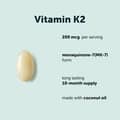 Micro Ingredients Vitamin K2 MK-7 Made with Coconut Oil 200 mcg харагдац 7