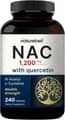 Naturebell, NAC with Quercetin, 1,200 mg, 240 Capsules харагдац 1