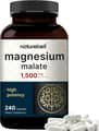 Naturebell, Magnesium Malate, 1,500 mg, 240 Capsules харагдац 1