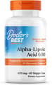Doctor's Best, Alpha Lipoic Acid, 600 mg, 60 Capsules харагдац 2