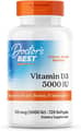 Doctor's Best, Vitamin D3, 5,000 IU, 720 Capsules харагдац 2