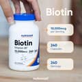 Nutricost, Biotin (Vitamin B7), 10,000 mcg, 240 Capsules харагдац 6