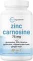 Micro Ingredients Zinc Carnosine 10-in-1 formula 75 mg, 240 Capsules харагдац 1