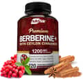 NutriFlair Premium Berberine Plus with Ceylon Cinnamon 1200 mg, 120 Vegetable Capsules харагдац 1