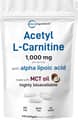 Micro Ingredients, Acetyl L-Carnitine ALCAR with Alpha Lipoic Acid, 1,000 mg, 240 Softgels харагдац 1
